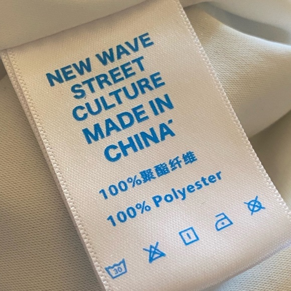 Patchwork Polar Sherpa Jacket Oversized  Contrast Color Polar Fleece Size Medium - Picture 8 of 12